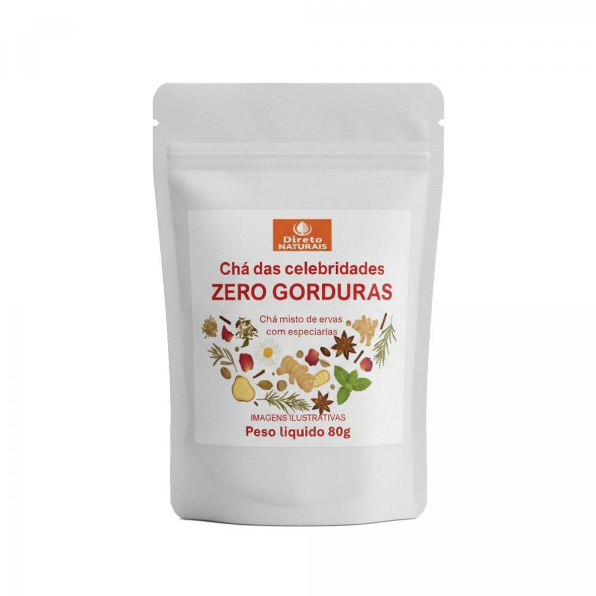 MIX 109 - CHÁ ZERO GORDURAS 80g